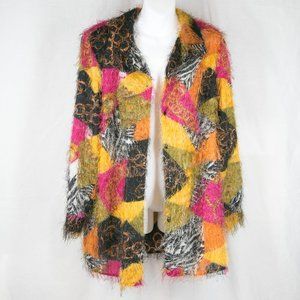 Giorgio Fiorlini Multi Color Blouse Top Size 14/16
